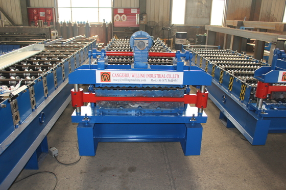 Ο τραπεζοειδής ρόλος του ISO 15-30m/Min που διαμορφώνει τη μηχανή ζάρωσε το ρόλο κατασκευάζοντας τη μηχανή