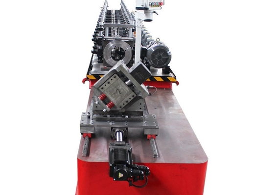 Μηχανή σχηματισμού σιδηροδρομικών σιδηροδρομικών καναλιών 70 mm Διαμέτρου άξονα