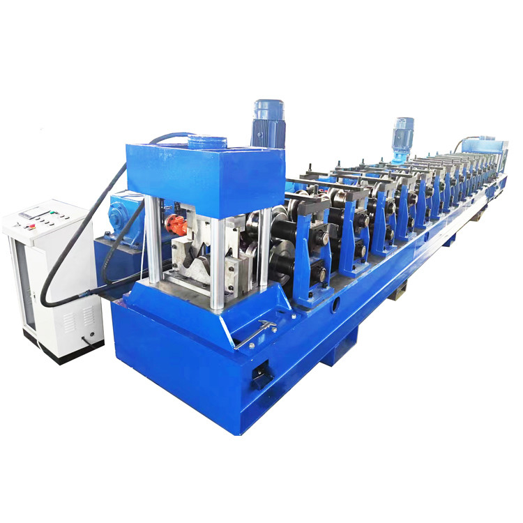 11kw 5.5kw GI Highway Guardrail Roll Forming Machine Cr12Mov Μέσα κοπής με λεπίδα