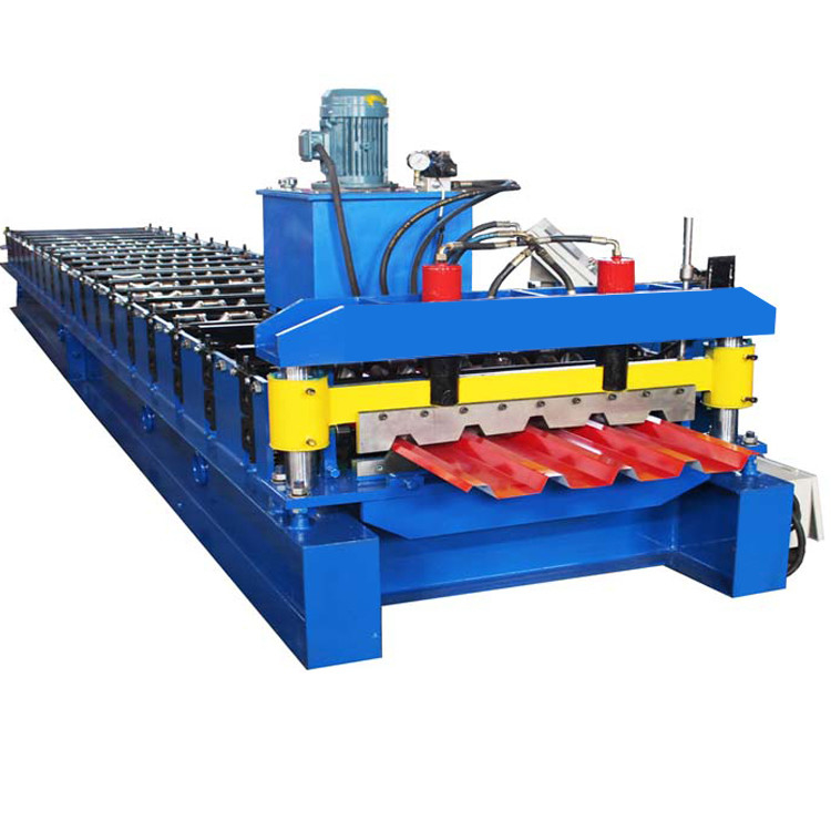 IBR Roofing Tile Forming Machine Fit Fit 1000mm GI PPGI Preinted Steel Coil
