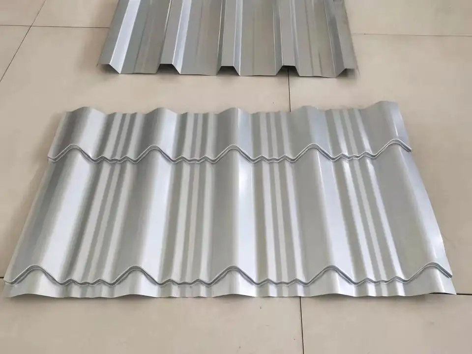 2025 νέο σχεδιασμό Τραπεζοειδές και γυαλισμένο διπλό στρώμα οροφή φύλλα οροφή πλακάκια Roll Forming Machine