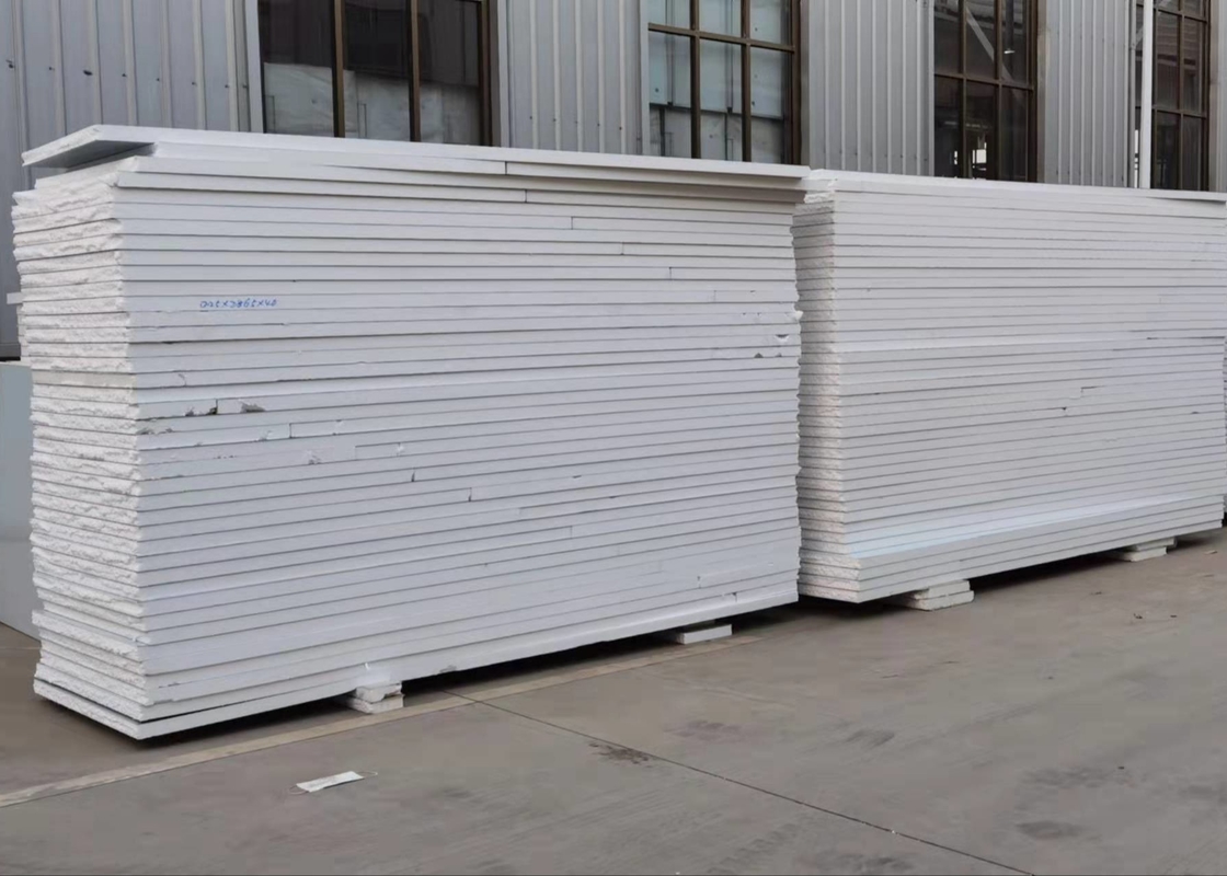 32kw κύρια ισχύς κινητήρα EPS Sandwich Panel Forming Machine 3-6m/min Ταχύτητα