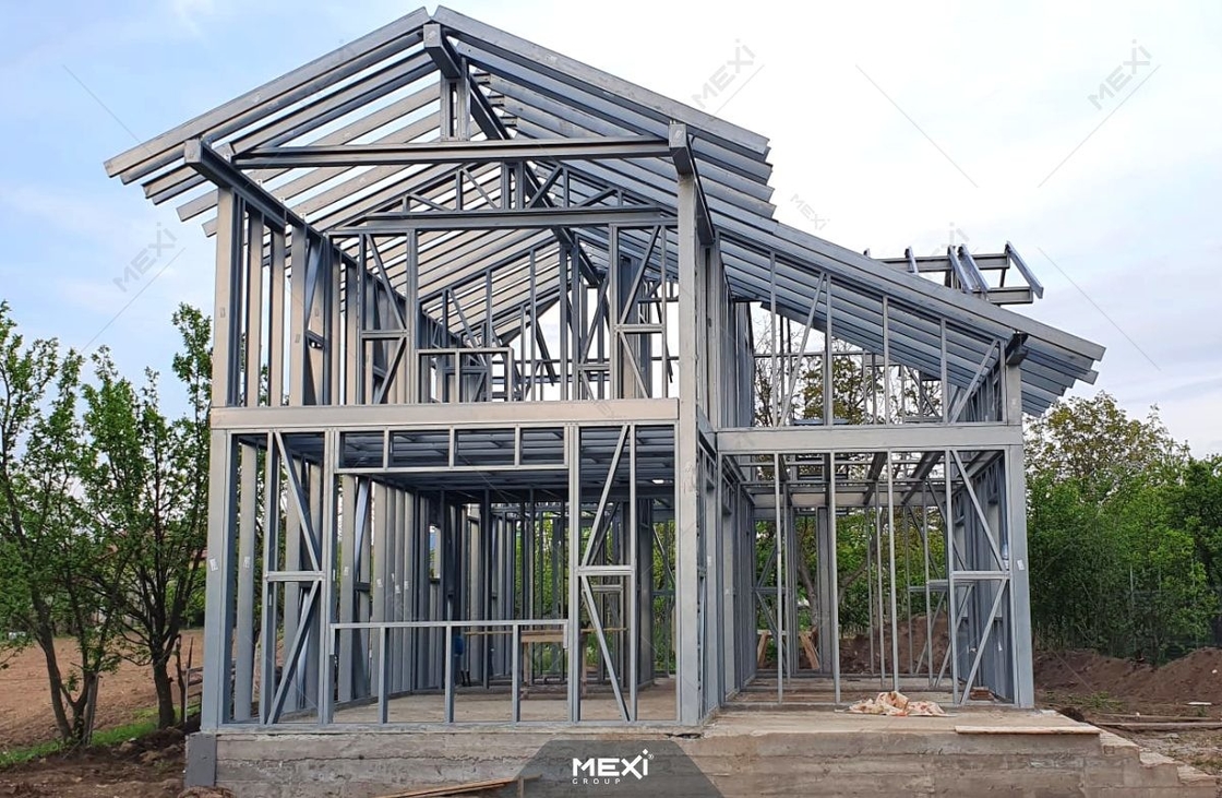 0.75mm C89 Ελαφρύ Χάλυβα Villa Roll Forming Machine Για Ζυγισμένο