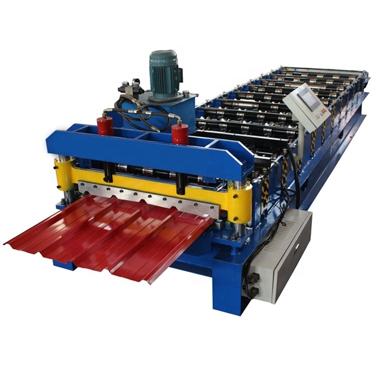 32KW Sandwich Panel Making Machine PLC Ελεγχόμενο Roll Forming Machine 3-6m/min Ταχύτητα