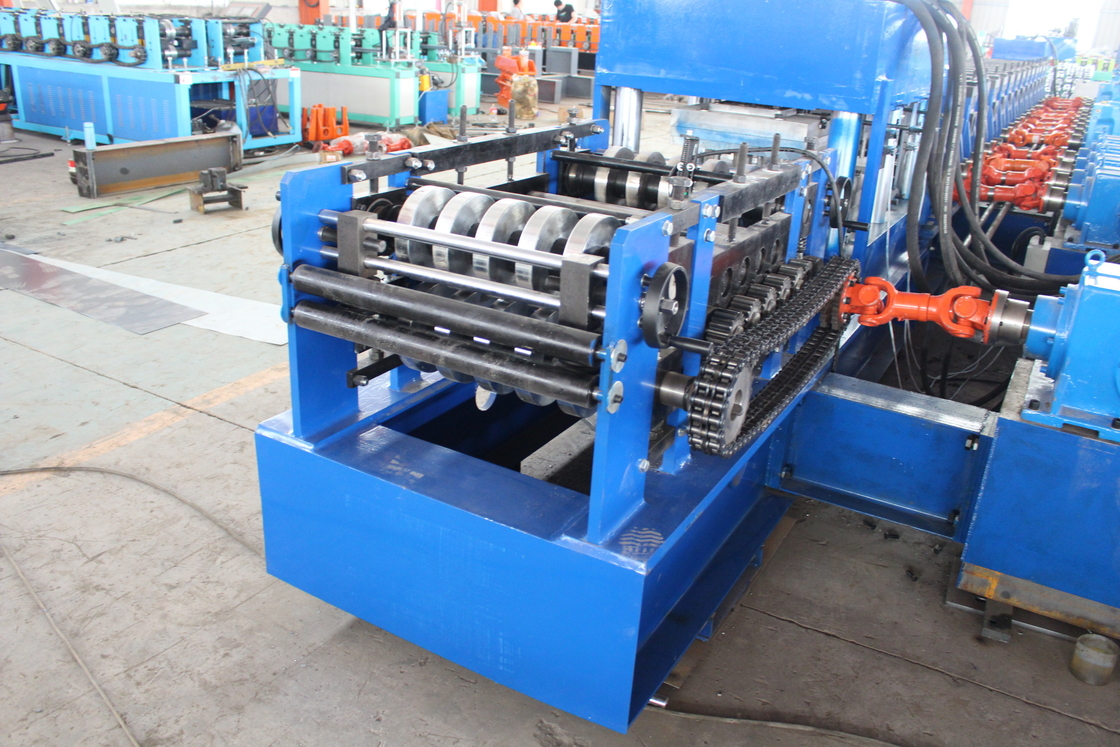 2024 11kw 5.5kw GI Highway Guardrail Roll Forming Machine Cr12Mov Μέσα κοπής