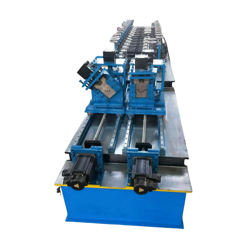 Προσαρμόσιμες διπλές σειρές C U Stud And Track Roll Forming Machine Ταχύτητα 10-25m/min