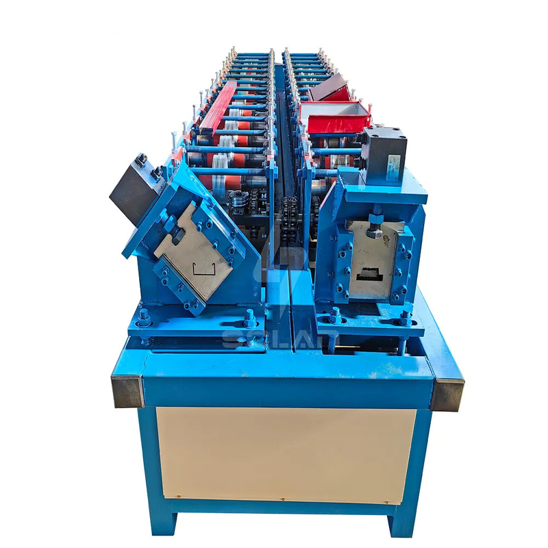 5.5KW High Speed Light Gauge Steel Channel Drywall Metal Stud And Track C Purlin Roll Forming Machine (Μεγάλη ταχύτητα ελαφρού μεγέθους χάλυβα)