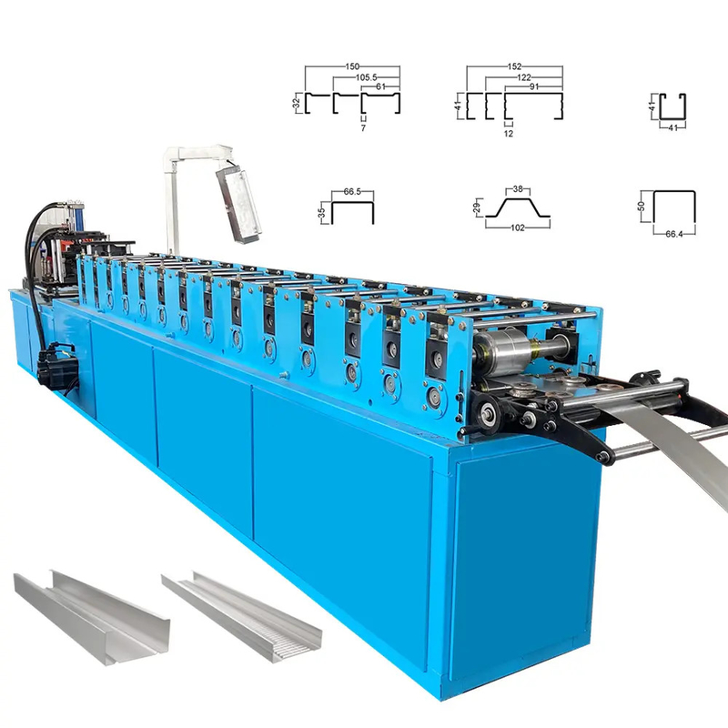 C U Stud με Punching Stud και Track Roll Forming Machine με υψηλή ταχύτητα