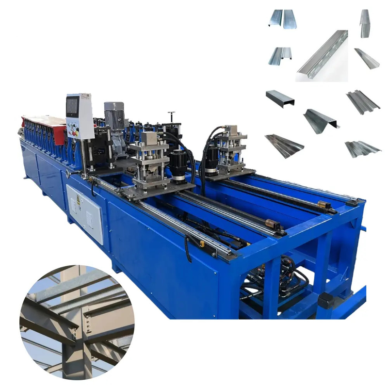 C U Stud με Punching Stud και Track Roll Forming Machine με υψηλή ταχύτητα