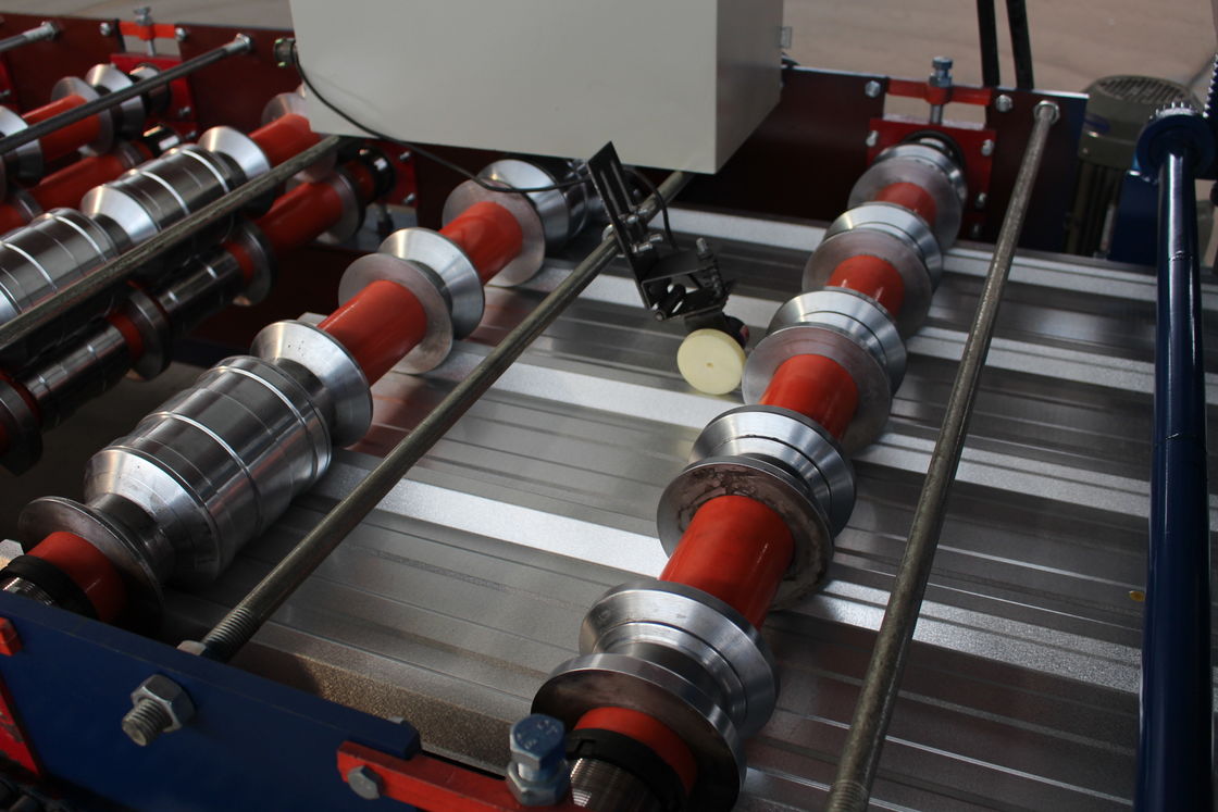 380v 50hz Ribtype Roof Roll Forming Machine 36 κάλυψη 3/4 υψηλές πλευρές Εύκολη λειτουργία