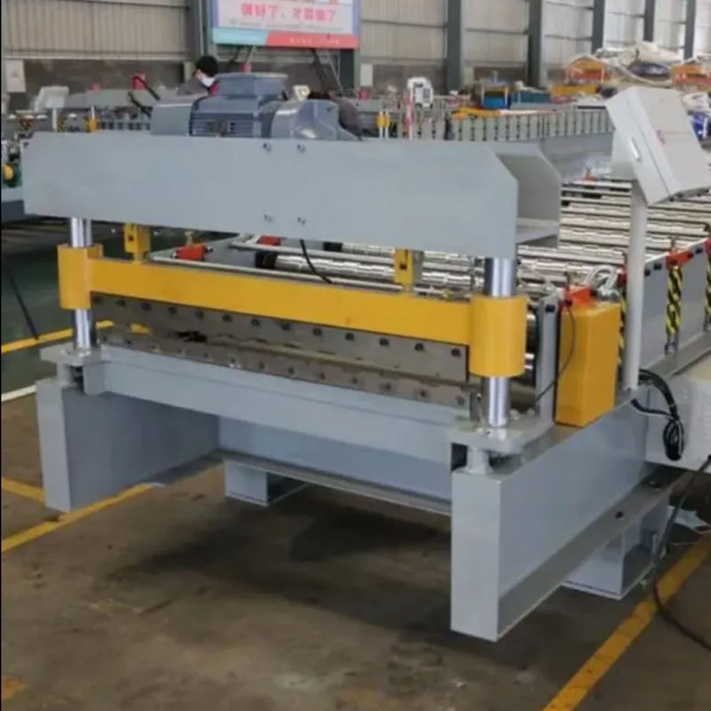 Μηχανή Παραγωγής Μεταλλικών Ψυχρών Στεγών με Έλεγχο PLC, Μηχανή Διαμόρφωσης Ρολών για Πάνελ Στέγης και Τοίχου