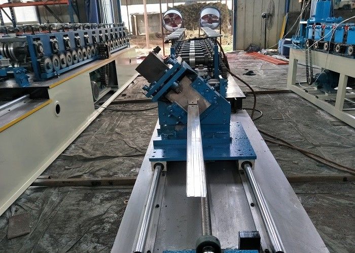 Προσαρμόσιμες διπλές σειρές C U Stud And Track Roll Forming Machine Ταχύτητα 10-25m/min