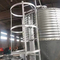 Ζαρωμένος ρόλος φύλλων τοίχων σιλό αποθήκευσης σιταριού που διαμορφώνει το γαλβανισμένο μέταλλο χάλυβα μηχανών
