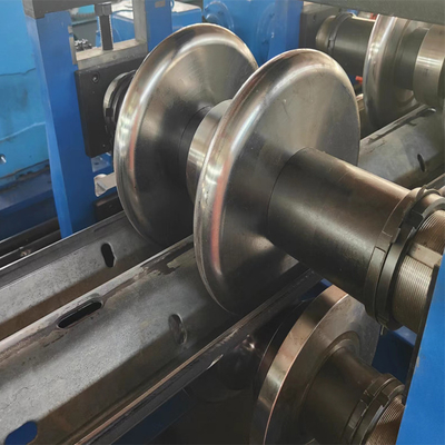11kw 5.5kw GI Highway Guardrail Roll Forming Machine Cr12Mov Μέσα κοπής με λεπίδα