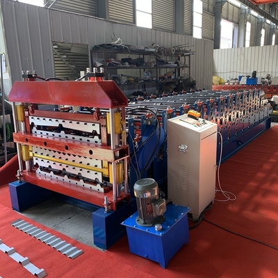 Βερνικωμένος ρόλος κεραμιδιών στεγών 4kw που διαμορφώνει το Drive αλυσίδων μηχανών