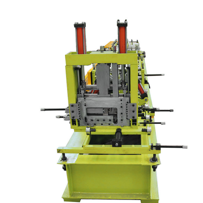 Ρυθμίσιμο 45# Steel Cz Purlin Roll Forming Machine Υδραυλική λειτουργία κοπής