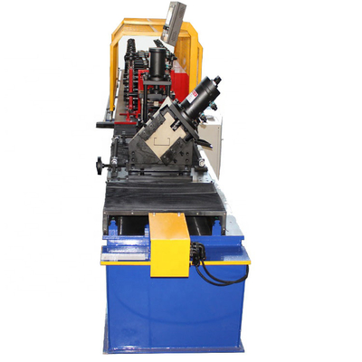 Προσαρμοσμένο C U Channel Track Roll Forming Machine με σύστημα ελέγχου PLC