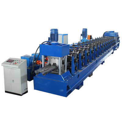 Νέο στυλ GI Highway Guardrail Roll Forming Machine με υδραυλικό αποσυσκευαστή