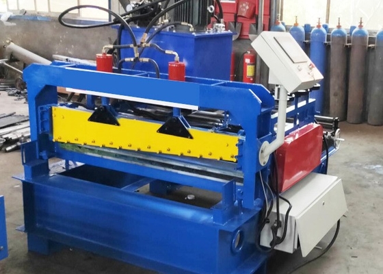 Μέγιστο 600-1500mm 0,3-4mm PLC έλεγχο κόψιμο σε μήκος μηχανή