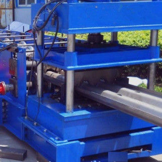 2024 Factory Price PLC 80mm Roller Διαμέτρου Highway Guardrail σχηματισμού μηχανή