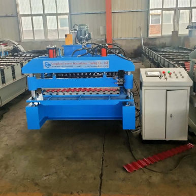 Μηχανή Τυποποιημένων Γαλβανισμένων Κυματοειδών Φύλλων, Γραμμή Τυποποιημένων Γαλβανισμένων Κυματοειδών Φύλλων