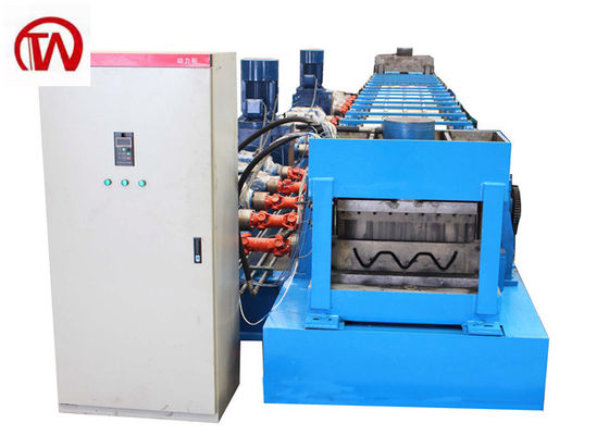 2024 11kw 5.5kw GI Highway Guardrail Roll Forming Machine Cr12Mov Μέσα κοπής