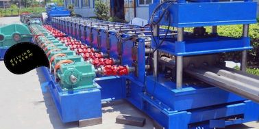 2024 Factory Price PLC 80mm Roller Διαμέτρου Highway Guardrail σχηματισμού μηχανή