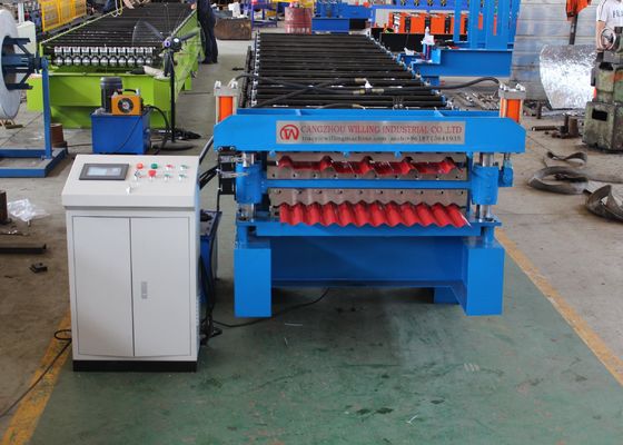 IBR και ζαρωμένος ρόλος επιτροπής στεγών 0.9mm που διαμορφώνουν τη μηχανή