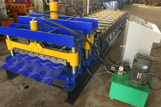 Τύπος 0.9mm Drive κιβωτίων ταχυτήτων ρόλος στεγών που διαμορφώνει τη μηχανή για το σχεδιάγραμμα κεραμιδιών χάλυβα