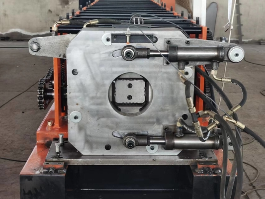 Αλουμίνιο Downspout Water Rain Gutter Machine Cold Roll Forming