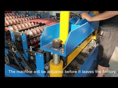 Roof Tile Roll Forming Machine 7/8'' Corrugated Roof Sheet Making Machine